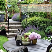 economico Supporto e Cura degli Animali-realistico finto gufo esca con testa tremante per giardino cortile esterno deterrente per uccelli rotazione a 360° nessuna alimentazione richiesta scultura per il controllo dei parassiti