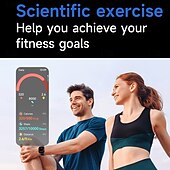abordables Relojes inteligentes-696 HT31 Reloj inteligente 1.72 pulgada Smartwatch Reloj elegante Bluetooth Podómetro Recordatorio de Llamadas Seguimiento del Sueño Compatible con Android iOS Mujer Hombre Llamadas con Manos Libres