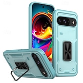 זול תיק טלפון אחר-טלפון מגן עבור גוגל Pixel 9 Pro Pixel 9 Pro XL פיקסל 9 כיסוי אחורי מחזיק טבעת מגנטי עמיד בזעזועים רטרו TPU PC
