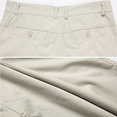 Χαμηλού Κόστους σορτς εργασίας-Ανδρικά Φόρεμα Σορτς Σορτς εργασίας Σορτς του γκολφ Τσέπη Σκέτο Άνεση Αναπνέει Μήκος γόνατος ΕΞΩΤΕΡΙΚΟΥ ΧΩΡΟΥ Επιχείρηση Αθλήματα Καθημερινό Μαύρο Χακί