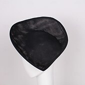 baratos Chapéus e Fascinators-Peça para Cabeça Linho Artificial Penas Casamento Festa de Noite Elegante Casamento Com Penas Capacete Chapéu