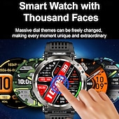 Χαμηλού Κόστους Smartwatch-696 HT30 Εξυπνο ρολόι 1.7 inch Έξυπνο ρολόι Bluetooth Βηματόμετρο Υπενθύμιση Κλήσης Παρακολούθηση Ύπνου Συμβατό με Android iOS Άντρες Κλήσεις Hands-Free Υπενθύμιση Μηνύματος IPX-0 Θήκη ρολογιού 52mm