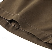 cheap Work Shorts-Men's Dress Shorts Work Shorts Golf Shorts Pocket Plain Comfort Breathable Knee Length Outdoor Business Sports Casual Black Blue