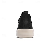 baratos Ténis para Homem-tênis de malha leve e respirável masculino - calçados casuais para caminhada com cadarço para uso diário e viagens