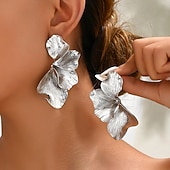 cheap Weddings &amp; Events-Women&#039;s Earrings Classic Flower Stylish Earrings Jewelry Gold For Wedding Party 1 Pair