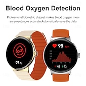 preiswerte Smartwatch-696 LA99 Smartwatch 1.43 Zoll Smartwatch Fitnessuhr Bluetooth EKG + PPG Schrittzähler Anruferinnerung Kompatibel mit Android iOS Damen Herren Freisprechanrufe Nachrichtenerinnerung IP 67 46mm