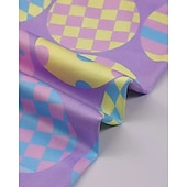 baratos Animais 3D da Menina-Páscoa Para Meninas 3D Gráfico Coelho Conjuntos de pijama Conjuntos de pijama com camiseta e calça Manga Curta Impressão 3D Verão Primavera Ativo Básico Infantil 4 anos + Gola Redonda Casa Diário