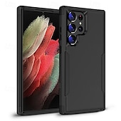 Недорогие Чехлы для Samsung-телефон Кейс для Назначение SSamsung Galaxy S24 S23 S22 S21 Ultra Plus A14 A54 А53 А33 A12 A32 A52 A13 S25 Кейс на заднюю панель Защита от удара Ретро ТПУ ПК