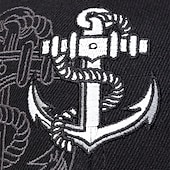 preiswerte Baseballkappe für Herren-Herren Baseballkappe Sonnenhut Trucker-Kappe Schwarz Dunkelmarine Baumwolle / Polyester-Mischung Bestickt Mode Lässig Täglich Buchstabe Anker Verstellbar Sonnenschutz Atmungsaktiv
