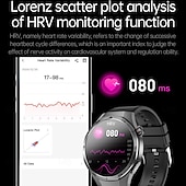 abordables Relojes inteligentes-696 ET456 Reloj inteligente 1.56 pulgada Smartwatch Reloj elegante Bluetooth ECG + PPG Podómetro Recordatorio de Llamadas Compatible con Android iOS Hombre Llamadas con Manos Libres Recordatorio de