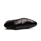 economico Formale-scarpe monk strap bicolore da uomo in marrone e beige, perfette per occasioni formali e di lavoro