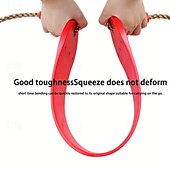 cheap Outdoor Activity-Adjustable Soft Swing Rope for Garden Outdoor Recreation and Fitness with EVA Soft Board Swing Chair