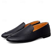 levne Pánské nazouváky a mokasíny-pánské plesové boty - bílé nazouvací mokasíny z umělé kůže s elegantním designem pro svatby a formální události