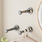 cheap Bathroom Gadgets-Suction Cup Clothes Hanger Rack, No-Drill Retractable Wall-Mounted Drying Rack for Balcony and Home Organization