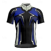 ieftine Tricouri pentru bărbați-Bărbați Jersey de ciclism Manșon scurt Bicicletă Tricou Tee Jerseu cu 3 buzunare spate Ciclism montan Respirabil Uscare rapidă Proiectare anatomică Wicking Galben Rosu Albastru Sport Îmbrăcăminte