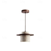 cheap Pendant Lights-20 cm Pendant Lantern Design Geometric Shapes Pendant Light Stone Artistic Style Formal Style Vintage Style Vintage Country 110-120V 220-240V