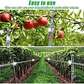 cheap Animal Support &amp; Care-2-Pack With Double-sided Reflective Ribbon Suitable for Orchards and Vegetable Gardens Bird-proof Ribbon Outdoor Safe and Easy-to-use Bird-proof Solution
