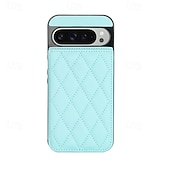 abordables Otras carcasas-teléfono Funda Para Google Píxel 9 Pro Pixel 9 Pro XL Pixel 8 Pro Pixel 8 Funda Trasera con Soporte Ranura para tarjetas Antigolpes Retro TPU Cuero de PU