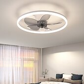 preiswerte Dimmbare Deckenleuchten-50 cm Abblendbar Deckenventilator Metall Acryl LED Modern 220-240V