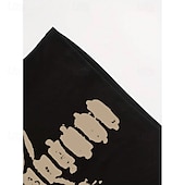 abordables Tapas-Punk y gótico Top corto Camiseta Chica gótica Calavera Disfraz Mujer Víspera de Todos los Santos Carnaval Casual Diario Adulto Camiseta Verano