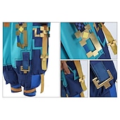 levne Anime kostýmy-Genshin Impact Kinich Anime Cosplay kostým Boty Cosplay Paruky Cosplay obleky Cosplay Paruky Cosplay boty Karneval Plesová maškaráda Výkon Párty Vrchní deska Kalhoty Korzet Pro Pánské Dospělé