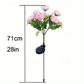 Lot de 2 lampes solaires en forme de fleur pour extérieur, éclairage de paysage, de terrasse, de jardin, étanche, pour jardin, terrasse, pelouse, clôture, décoration de vacances abordables Éclairage paysager-Lot de 2 lampes solaires en forme de fleur pour extérieur, éclairage de paysage, de terrasse, de jardin, étanche, pour jardin, terrasse, pelouse, clôture, décoration de vacances