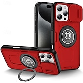 ieftine Carcase iPhone-Husă pentru iPhone 16 Pro Max Plus iPhone 15 Pro Max Plus iPhone 14 13 12 11 Pro Max Plus capac din spate cu suport rezistentă la șocuri retro TPU PC