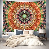 halpa Mandala Matto-Mandala Riippuva Gobeliini Seinätaito Suuri Gobeliini Seinärakennus Valokuvatausta Peitto Verho Koti Makuu- ja Olohuoneen Koriste