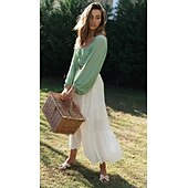levne Topy-Retro Středověké Renesanční Halenka / košile Ren Faire Nahoře nabírané Elfí Inspirováno Regency Šnůrka Pevná barva Dámské Svatební Dovolená Běžné / Denní Dospělé Jaro léto