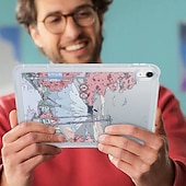 Недорогие чехол для iPad-Таблетка Чехлы панели Назначение Apple iPad Air 11 дюймов (2024 г.) iPad Air 13 дюймов (2024 г.) iPad Про 11 дюймов (2024 г.) iPad Про 13 дюймов (2024 г.) iPad 10,9 дюймов 10-й Айпад Эйр 5-й ipad 9th