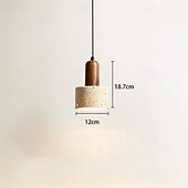economico Luci a sospensione-12 cm Design Globo Design di Lanterna a Sospensione Forme Geometriche Lampada a sospensione Pietra Stile Artistico Stile Vintage Stile Classico Vintage Rustico 110-120V 220-240V