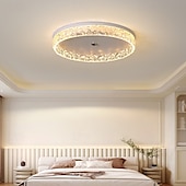 Недорогие Потолочные светильники с диммером-50 cm Диммируемая Потолочные лампы Металл Акрил Современное Северный стиль 220-240Вольт