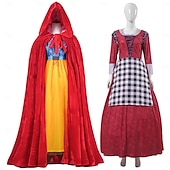 levne Dámské Kostýmy-Sněhově bílá Princeznovské Víla Služka Šaty Plesové šaty Filmový kostým cosplay Obleč se Filmové kostýmy for Dámské Dospělé předvečer Všech svatých Karneval Světový den knihy Výkon Párty