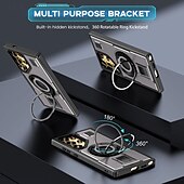 お買い得  サムスン用ケース-電話 ケース 用途 サムスンのギャラクシー S24 Ultra Plus S23 Ultra Plus A55 A35 A25 A15 5G A54 A34 A14 バックカバー バンカーリング 耐衝撃 レトロ風 TPU PC