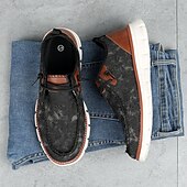baratos Ténis para Homem-tênis masculino moderno slip-on, malha cinza com sola acolchoada, conforto leve para uso diário