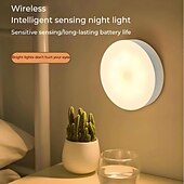 billige skap lys-bevegelsesled sensorlys nattlys usb oppladbart led nattlys skumring til daggry bevegelsessensorlampe for soverom bad toalett trapp kjøkken gang