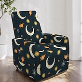 baratos Cobertura de Sofa-capa para espreguiçadeira, padrão geométrico, capas de poliéster, removíveis e elásticas, perfeitas para proteção de móveis de sala de estar ou quarto