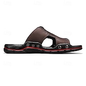 abordables Sandalias casuales-Sandalias de exterior sin cordones para hombre con diseño ergonómico: ideales para playa, deportes al aire libre y uso informal.