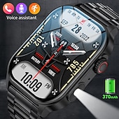 Χαμηλού Κόστους Smartwatch-LIGE BWKM02 Εξυπνο ρολόι 1.96 inch Έξυπνο ρολόι Bluetooth Υπενθύμιση Κλήσης Παρακολούθηση Δραστηριότητας Ξυπνητήρι Συμβατό με Android iOS Γυναικεία Άντρες Κλήσεις Hands-Free