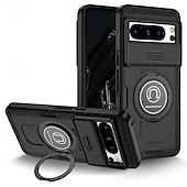 abordables Otras carcasas-teléfono Funda Para Google Pixel 8 Pro Pixel 8 Pixel 7 Pixel 7 Pro Funda Trasera con Soporte Antigolpes Retro TPU ordenador personal
