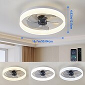 billige Taklamper med dimming-50 cm Mulighet for demping Taklamper Metall Akryl LED Moderne 110-120V 220-240V