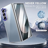 cheap Samsung Cases-Phone Case For Samsung Galaxy Z Fold 3 Back Cover Shockproof Retro PC
