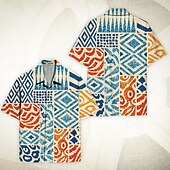 cheap Tops-Blouse / Shirt Retro Poster Retro Girl Graphic For Men&#039;s Adults&#039; Masquerade 3D Print Vacation Party