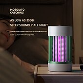 economico Repellenti per zanzare elettrici-lampada elettrica antizanzare con luce viola, trappola per insetti da interno con modalità luce notturna, trappola per mosche e insetti per la casa