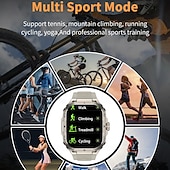 Χαμηλού Κόστους Smartwatch-696 GW20 Εξυπνο ρολόι 2.1 inch Έξυπνο ρολόι Bluetooth ΗΚΓ + PPG Βηματόμετρο Υπενθύμιση Κλήσης Συμβατό με Android iOS Γυναικεία Άντρες Κλήσεις Hands-Free Υπενθύμιση Μηνύματος IP 67 Θήκη ρολογιού 41mm