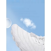 economico Sneakers da donna-scarpe da acqua a piedi nudi da donna – scarpe da ginnastica larghe in mesh traspirante e ad asciugatura rapida con suola antiscivolo per spiaggia, nuoto, surf e sport acquatici all&#039;aperto