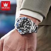 cheap Quartz Watches-OLEVS 3610 Brand Trendy Fashion Business Men&#039;s Watches Waterproof Stainless Steel TOP Quartz Watch
