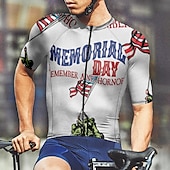 levne Pánské dresy-Pánské Cyklodres Krátký rukáv Kolo Tričko Dres se 3 zadními kapsami Horská cyklistika Prodyšné Rychleschnoucí Anatomický design Odvod Bílá Námořnická modř Šedá Lebky Vlastnosti Sportovní Oblečení
