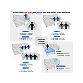 economico Copertura per divano-Copridivano impermeabile al 100%, copridivano per divano a 1 posto, divano a due posti e divano a 3 posti, protezione durevole per mobili contro versamenti, macchie e danni causati da animali