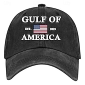 cheap Men&#039;s Baseball Cap-Men&#039;s Baseball Cap Sun Hat Trucker Hat Black Wine Cotton Adjustable Fashion Daily Wear Festival Graphic Pattern Casual / Daily